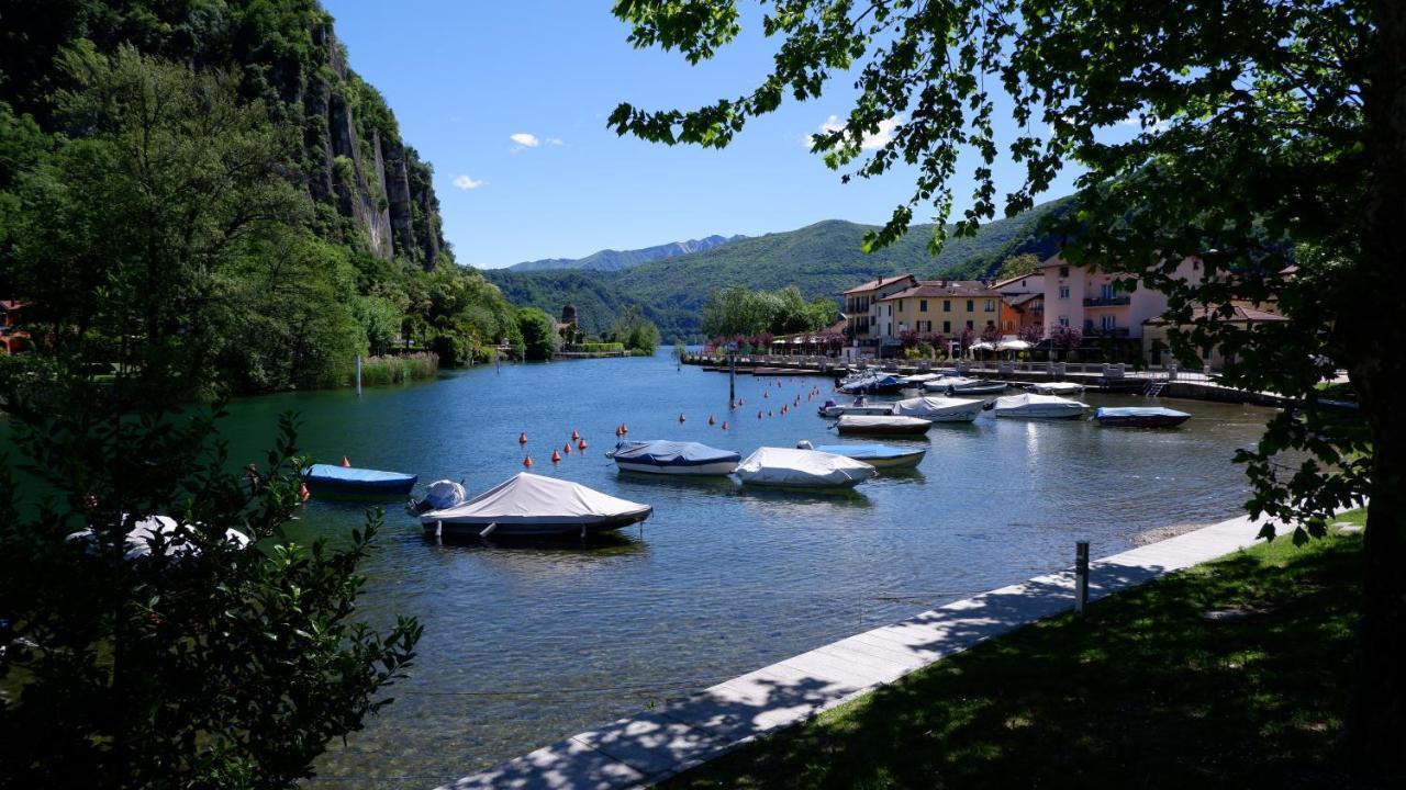 Lavena - Lake & Mountain Apartments Lavena Ponte Tresa Buitenkant foto