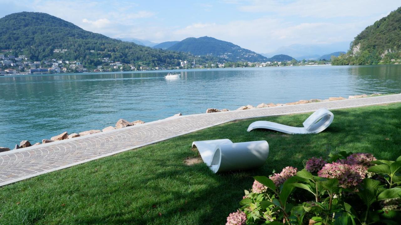 Lavena - Lake & Mountain Apartments Lavena Ponte Tresa Buitenkant foto