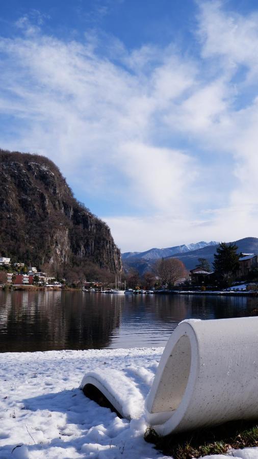 Lavena - Lake & Mountain Apartments Lavena Ponte Tresa Buitenkant foto